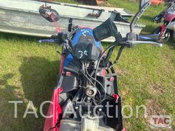 Red Japanese Performance Scooter - SALVAGE