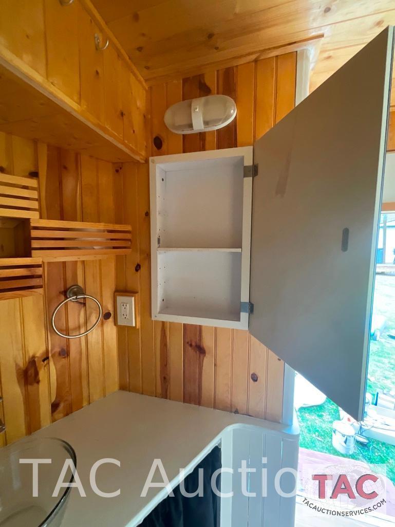 2018 Rock Solid Cargo Enclosed Camper Trailer 7x16