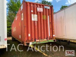 1979 THEU 53 Foot Container Trailer