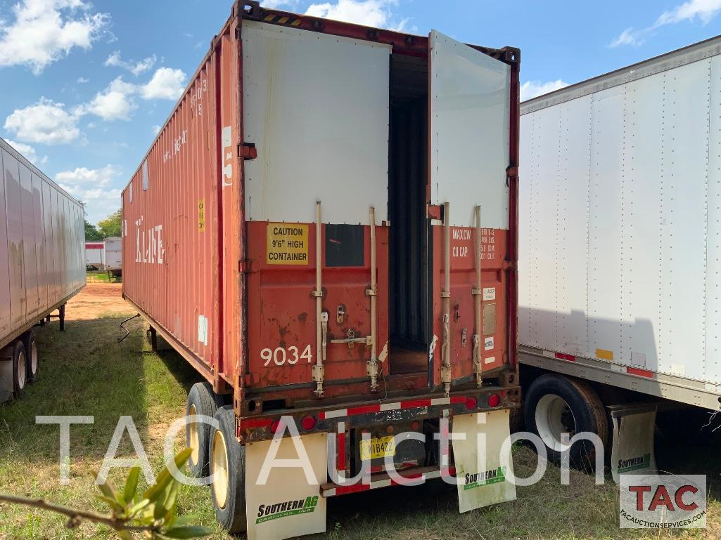 1979 THEU 53 Foot Container Trailer