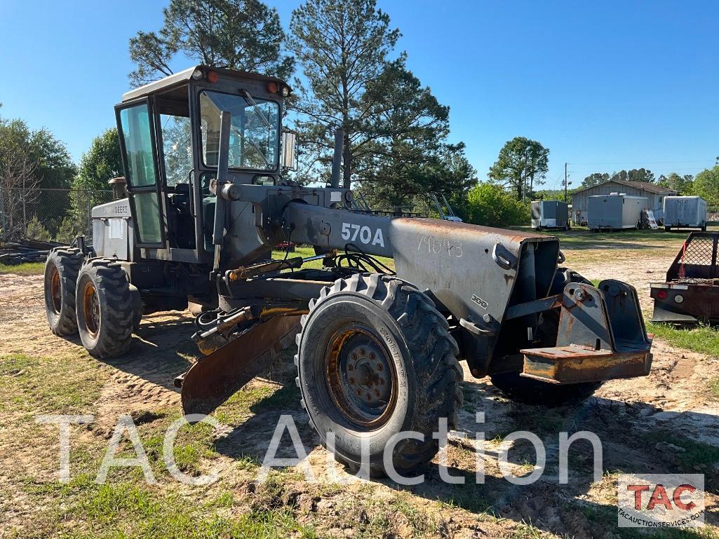 John Deere 570A Motor Grader