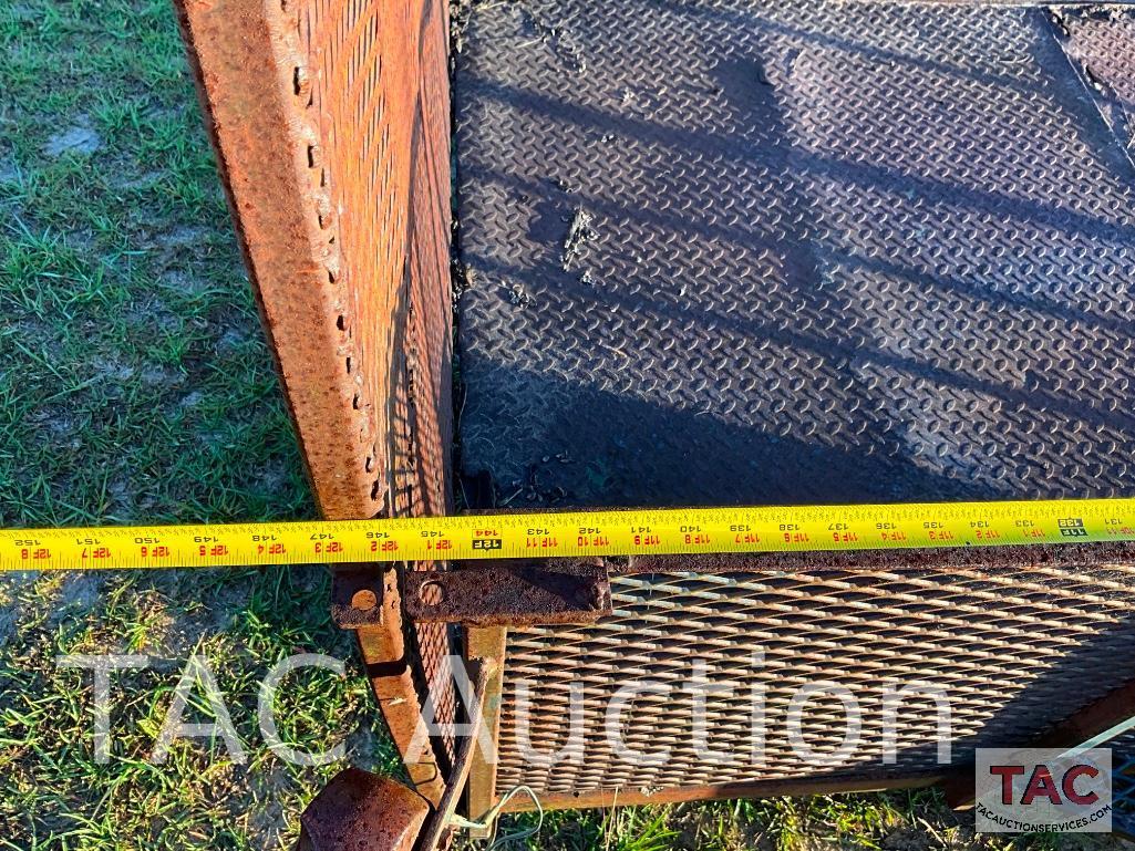 12ft x 5ft Utility Equipment Trailer W/Ramp Gate