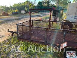 12ft x 5ft Utility Equipment Trailer W/Ramp Gate