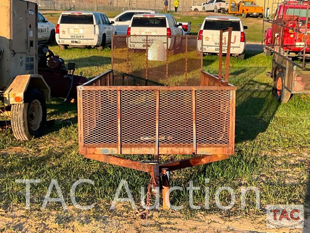 12ft x 5ft Utility Equipment Trailer W/Ramp Gate