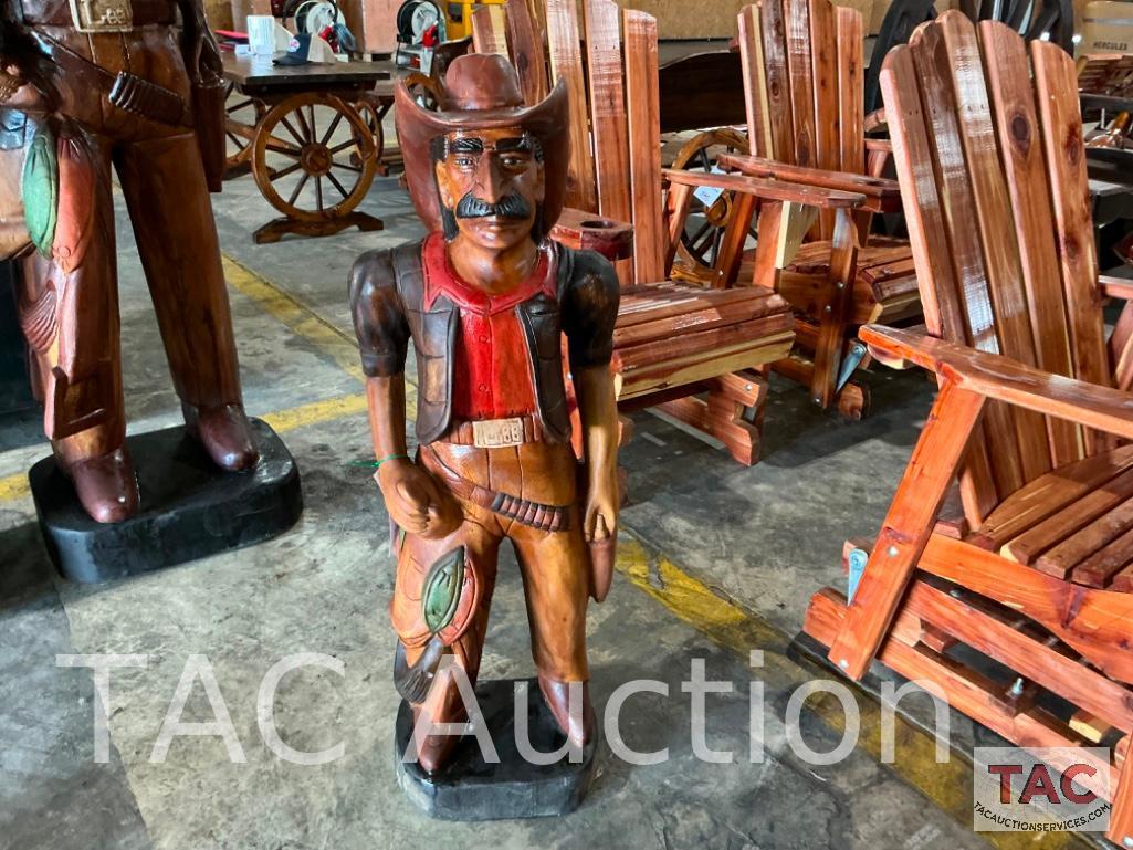 Small Cowboy Statue