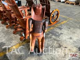 Small Cowboy Statue
