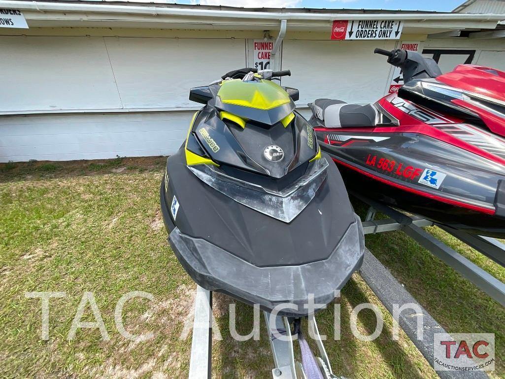 2016 YahamaVXS and 2012 SeadooRXP 260 Jet Ski W/ Trailer