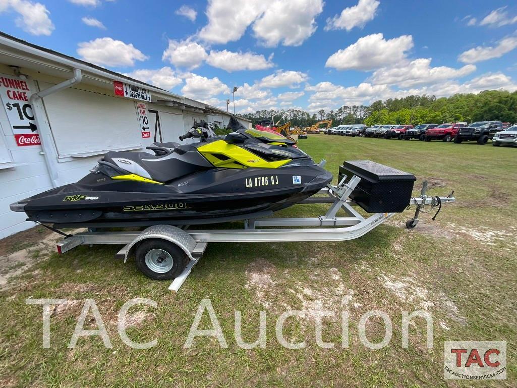 2016 YahamaVXS and 2012 SeadooRXP 260 Jet Ski W/ Trailer