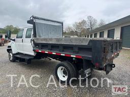 2009 GMC C5500 4x4 Crew Cab Dump Truck