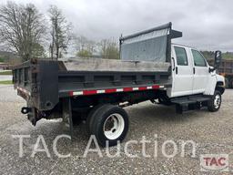 2009 GMC C5500 4x4 Crew Cab Dump Truck