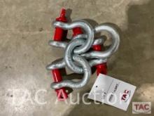 Set Of 3/4in Shackles (4)