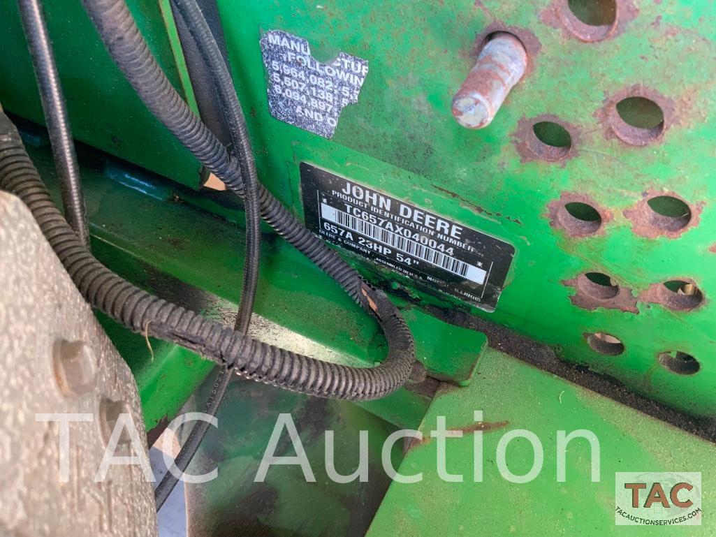 John Deere 657A 54 Inch Stand On Mower