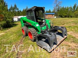 2017 Bobcat S550 Skid Steer with Grapple Bucket