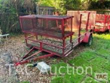 16 Foot Lawn Maintenance Utility Trailer