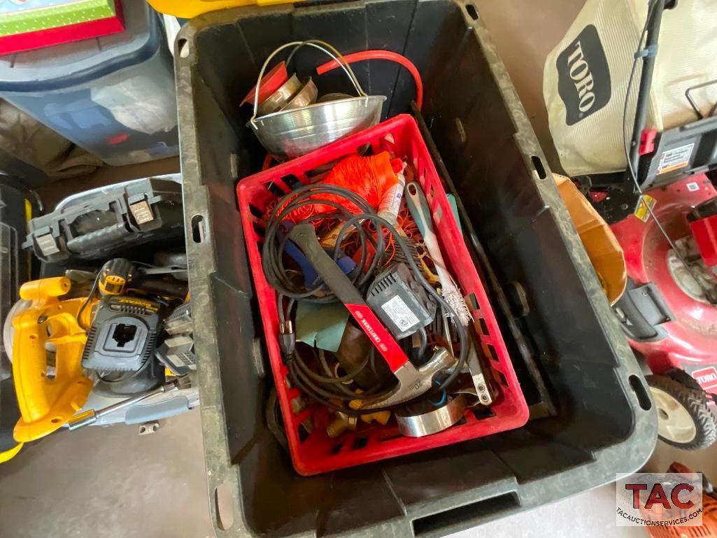 Tool Boxes With Hand Tools