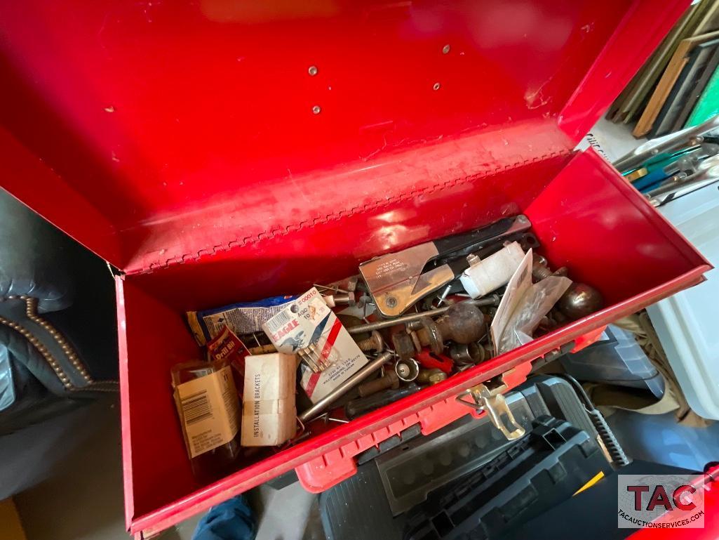 Tool Boxes With Hand Tools