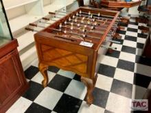 Game Room Hard Wood Foosball Table