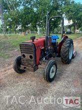 1999 Massey Ferguson 231 Tractor w/ Heavy Duty Bush Hog