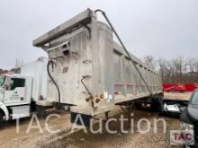 1985 East Aluminum End Dump Trailer