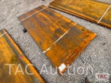 3/4in Plate Steel Sheets (2)