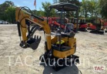 New AGT QK18RXS-C Enclosed Cab Mini Excavator