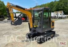 New AGT MY50R Enclosed Cab Mini Excavator