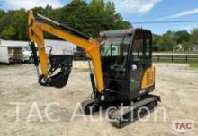 New AGT QNT30 Enclosed Cab Mini Excavator