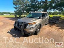 2015 Ford Explorer with Police Package