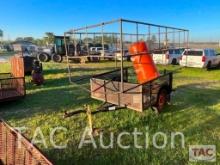 5ft 8in x 5ft 5in Utility Trailer