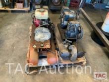 (2) Gas Air Compressors