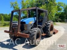 New Holland TS6030 Woods Boss 4X4 Tractor With Rotary Mower