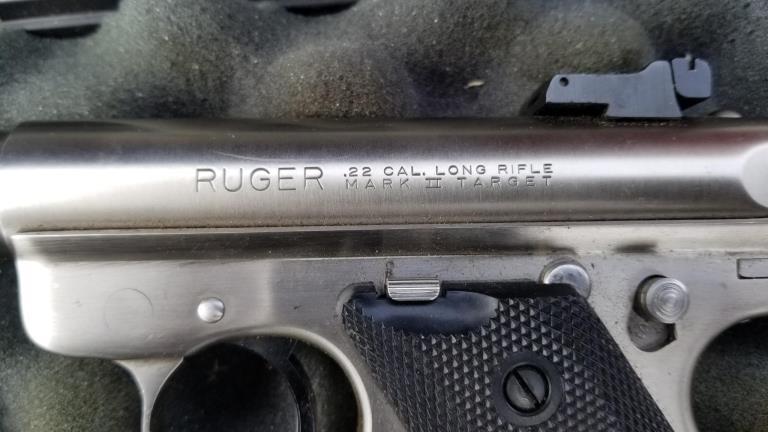 Ruger .22 Mark Ii Target Pistol