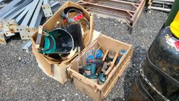 Lot - Welding Masks / Propane Torches