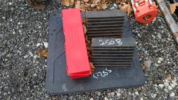 Lot flaps, triangles, chaulks