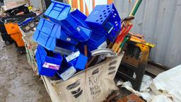 Assorted bins