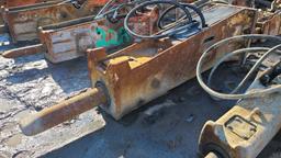 Stanly 100EX Hydraulic Hammer with PC 400 mount