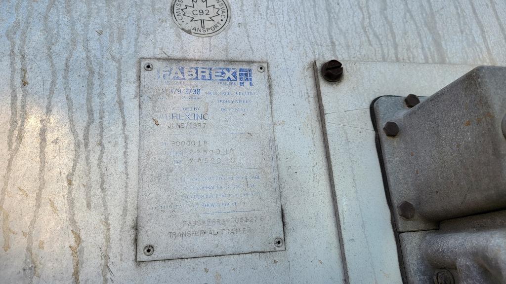 1998 FABREX LIVE FLOOR TRAILER