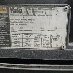 Yale GLC 30 Forklift