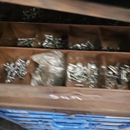 (3) Parts bins - screws, pins, etc