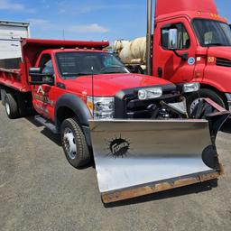 2016 Ford F550 Dump With Plow