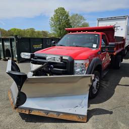 2016 Ford F550 Dump With Plow