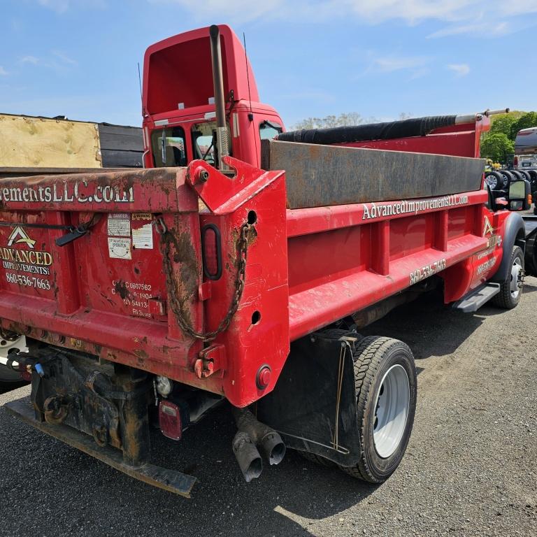 2016 Ford F550 Dump With Plow