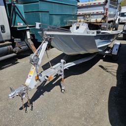 Aluminum Boat With Trailer