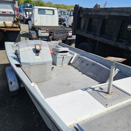 Aluminum Boat With Trailer