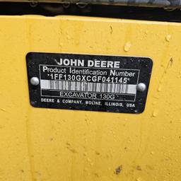 John Deere 130g Excavator
