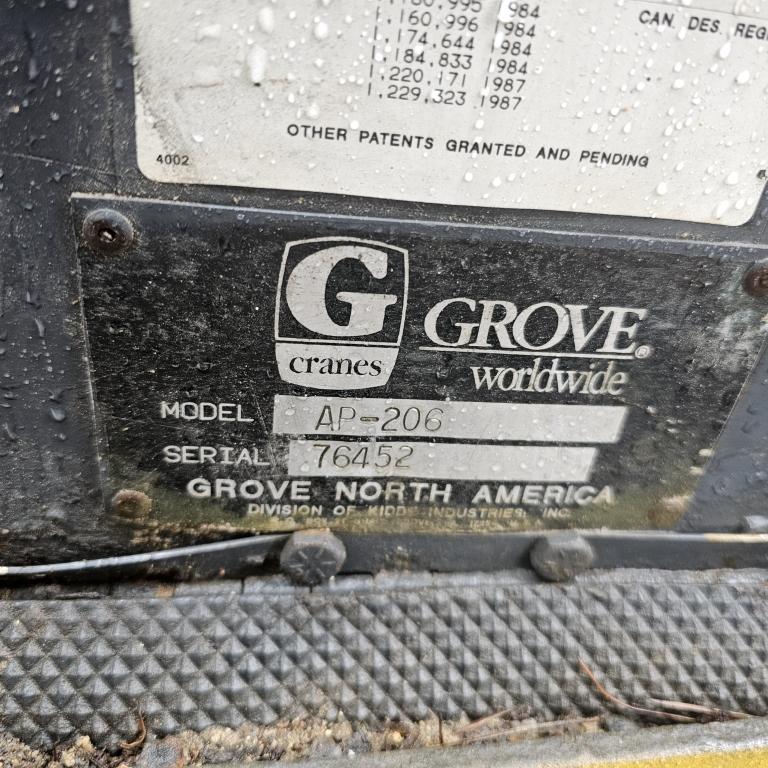 Grove Crane AP-206