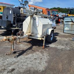 Terex towable light tower