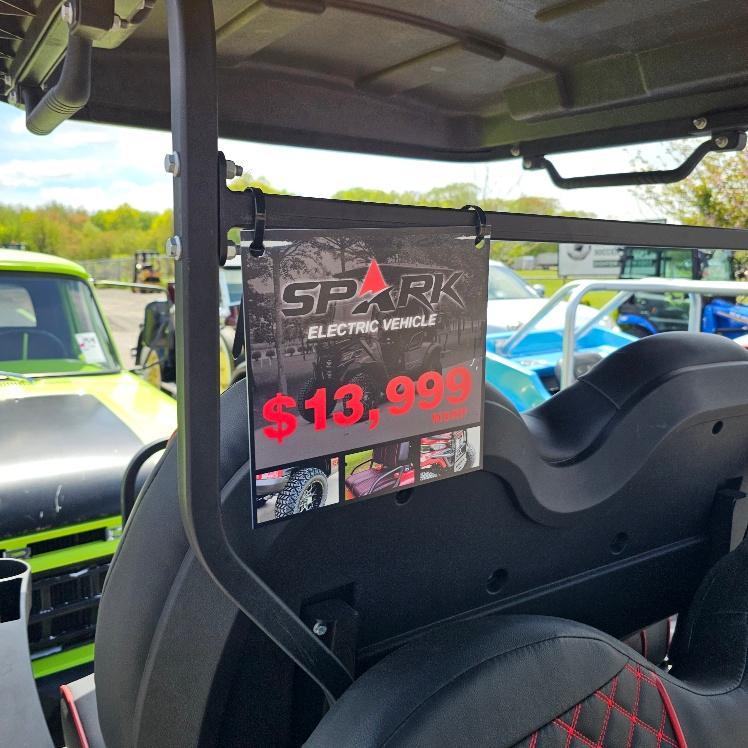 New Unused Spark Electric Vehicle Custom Golf Cart