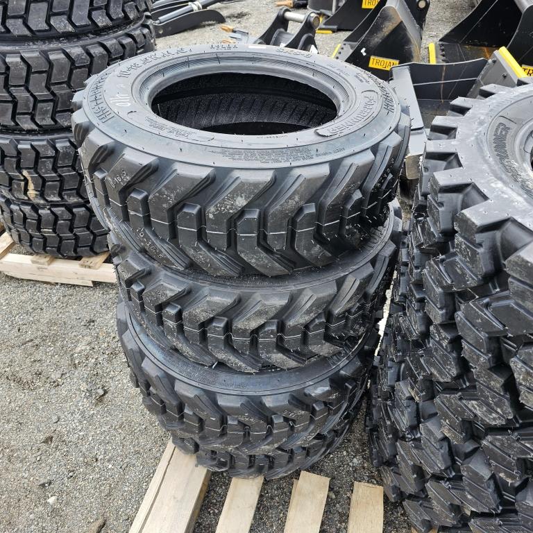 4x 10-16.5 Skidsteer Tires