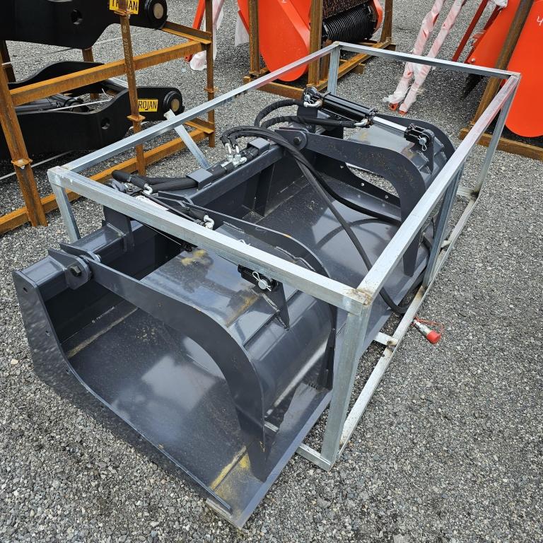 Wolverine 2 Cylinder Grapple Bucket